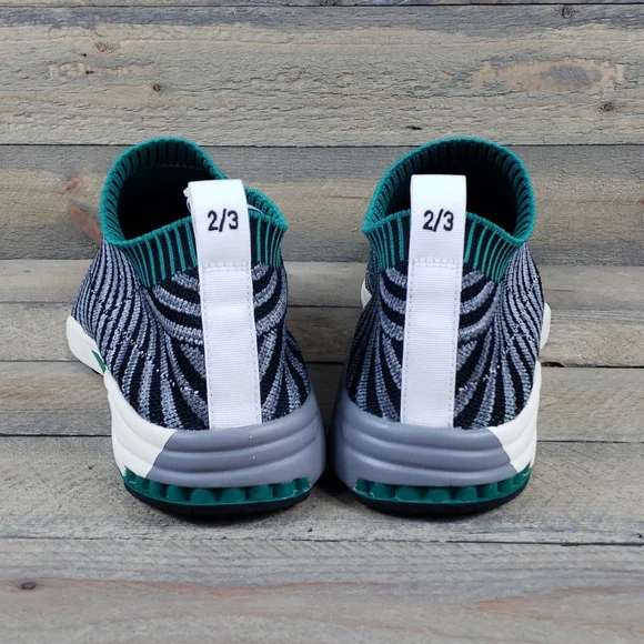 adidas Men's EQT Support SK Originals Primeknit Slip Ons Black Green Grey - Picture 5 of 11